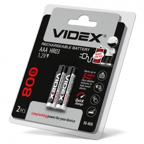 Акумулятори Videx HR03/AAA 800mAh