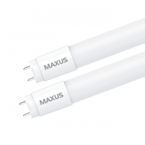 LED труба Maxus T8 60 см 8W яскраве світло G13 фіберпласт