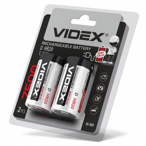Акумулятори Videx HR20/D 7500mAh