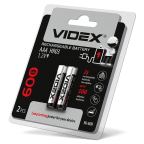 Акумулятори Videx HR03/AAA 600mAh